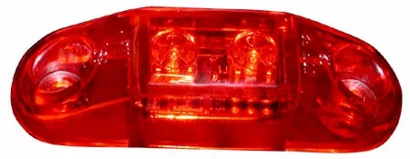 Peterson – Red LED Mini Clearance / Side Marker Light – 168 Series