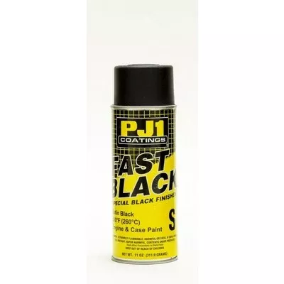 PJ1 Fast Black 500F Satin Black Case Paint