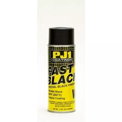 PJ1 Fast Black 500F Wrinkle Finish Paint