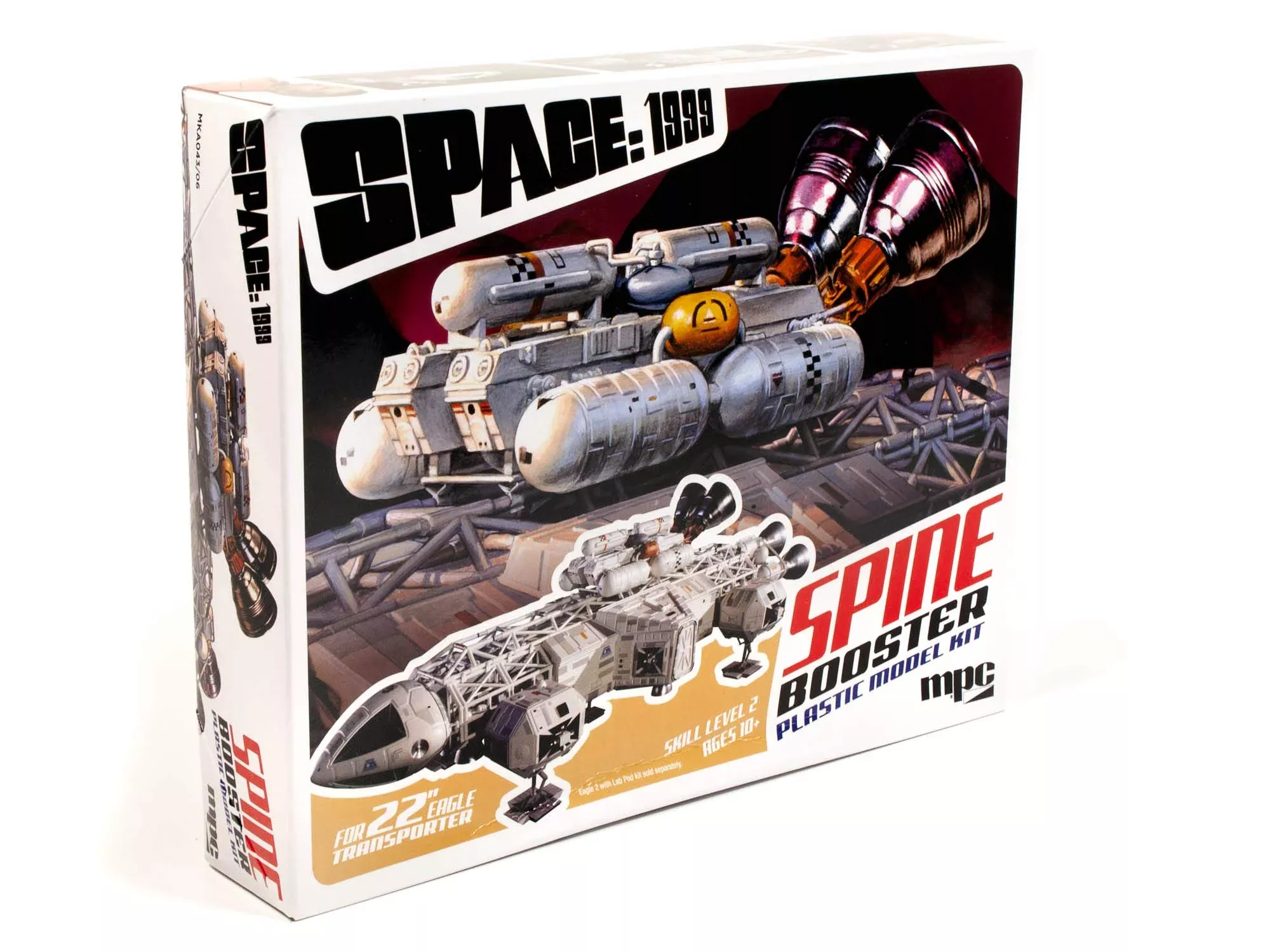 Polar Lights 1 48 Space 1999 22' Booster Pack Accessory Set, Pllmka043, White