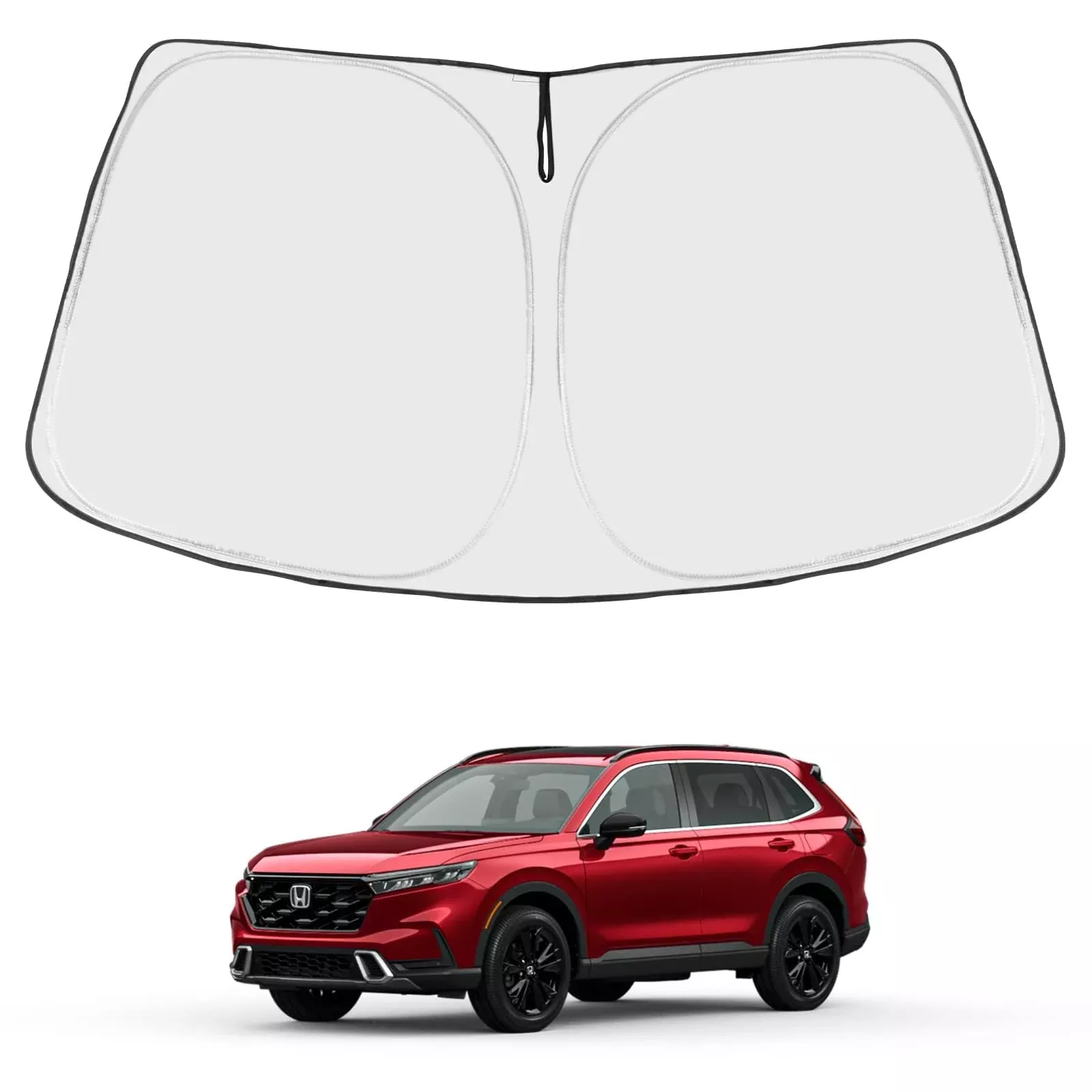 Proadsy 2025 Upgrade Front Windshield Sun Shade Foldable Sunshade Protector Custom Fit 2022 2021 2020 2019 2018 2017 Honda Crv Suv, Lx, Ex, Ex-L, Ex-L Navi, Touring Accessories