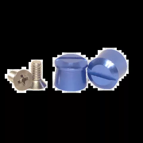 Pulse Aluminum Tear Off Posts - Blue