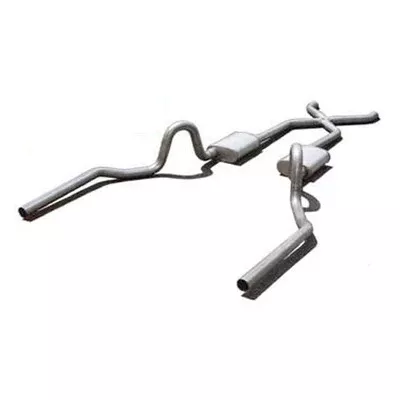 Pypes 1964-1972 A-Body 3in Stainless Exhaust System with X-Pipe SGA13S