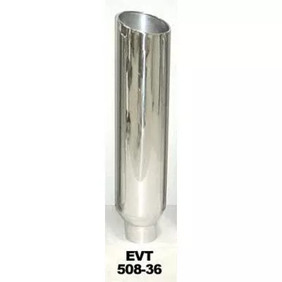 Pypes Exhaust Stack 5in x 8in 36in L Polished EVT508-36