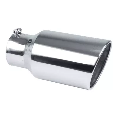 Pypes Exhaust Tip 4in x 6in 12in L Polished Bolt-on EVT406