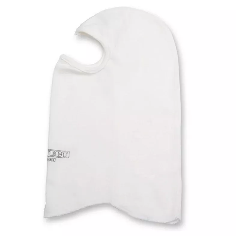 Pyrotect Sport Head Sock - 1 Layer - SFI 3.3/1 - Single Eyeport - White
