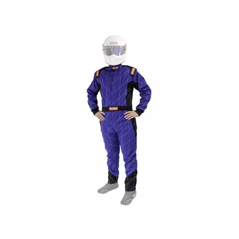 RaceQuip Chevron SFI-1 Suit - Blue