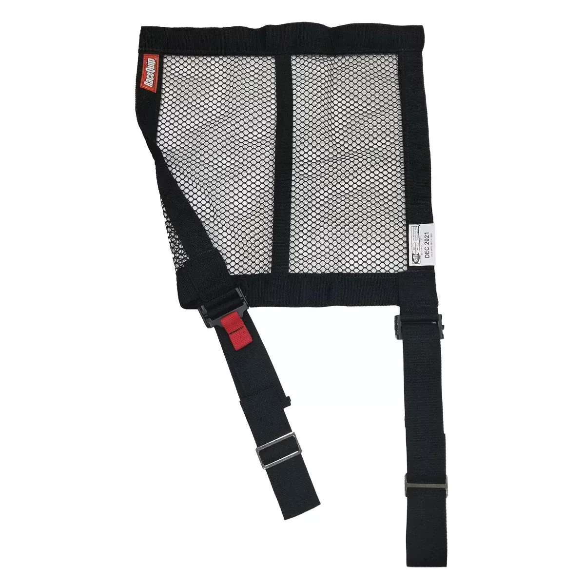RaceQuip Mesh Window Net w/ 2" Mounting Straps - 18" x 24" - Black