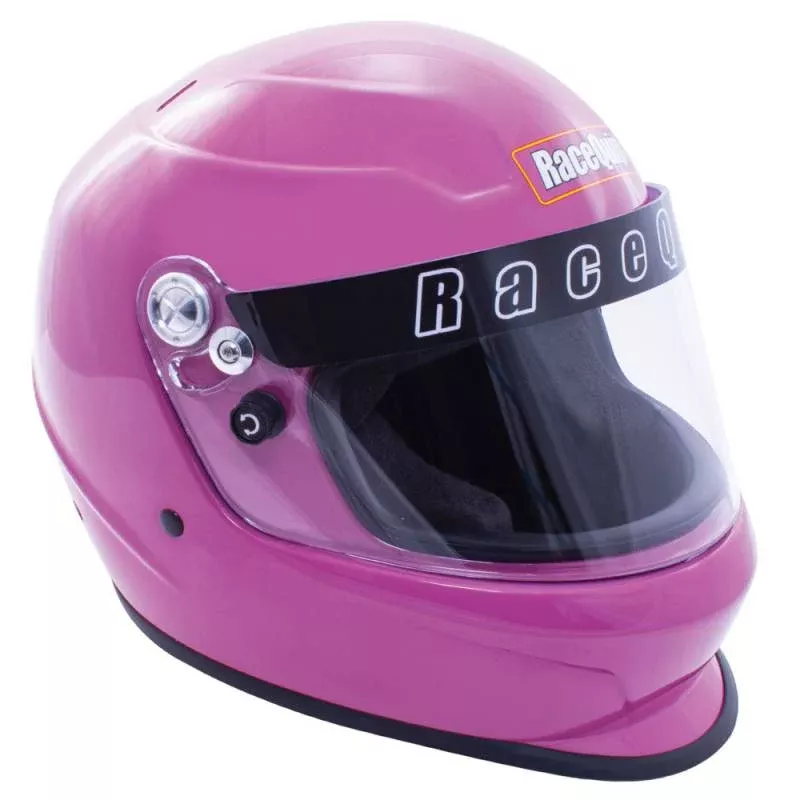 RaceQuip Pro Youth Helmet - Gloss Hot Pink