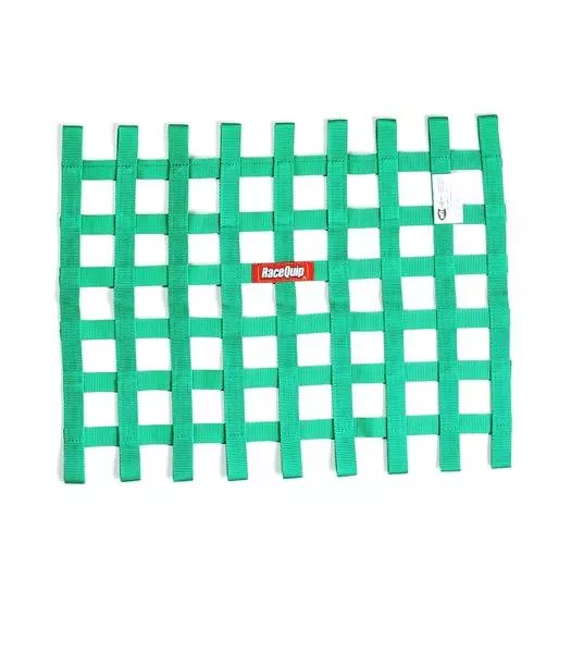 RaceQuip SFI-27.1 Window Net - 18 x 24" - Green