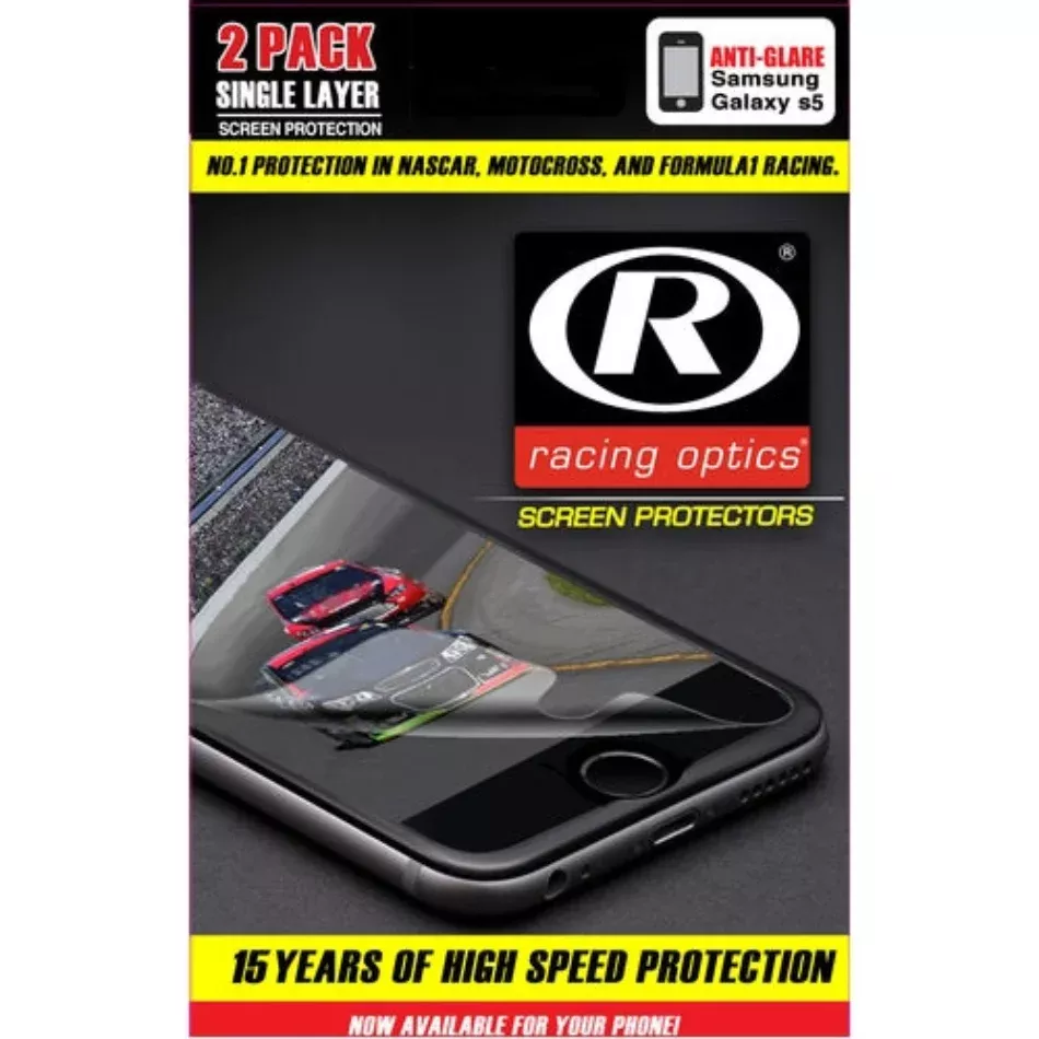 Racing Optics Screen Protector for Samsung Galaxy S5
