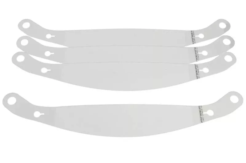 Racing Optics SpeedStack 3 Tearoffs - Clear - Pavement