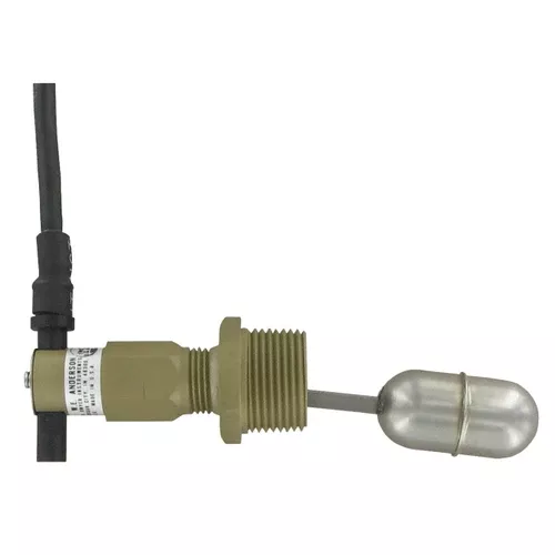 Series L10 FLOTECT Mini-Size Level Switch 304 SS Tee w/304 SS Spherical Float, Max 350 PSI