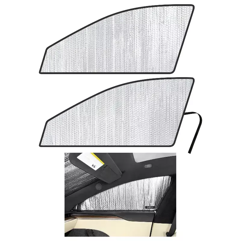 Side Window Front Seat Sunshade for 2021-2025 Tesla Model S (Set of 2)