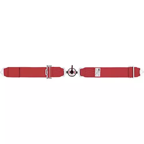 Simpson 3" Bolt-In Camlock Lap Belt - 55" Bolt-In - Pull Down Adjust - Platinum