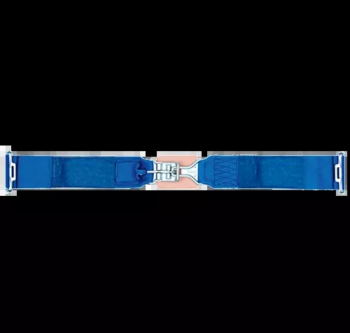 Simpson 5-Point Standard Latch & Link Lap Belt - Pull Up Adjust - 62" Wrap Around - Red