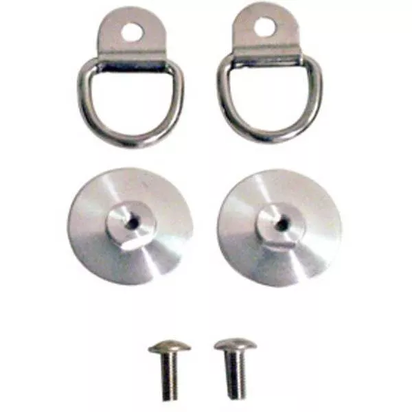Simpson Hybrid D-Ring Helmet Kit - For SA2010 Helmets & Older (Includes Nutwashers)