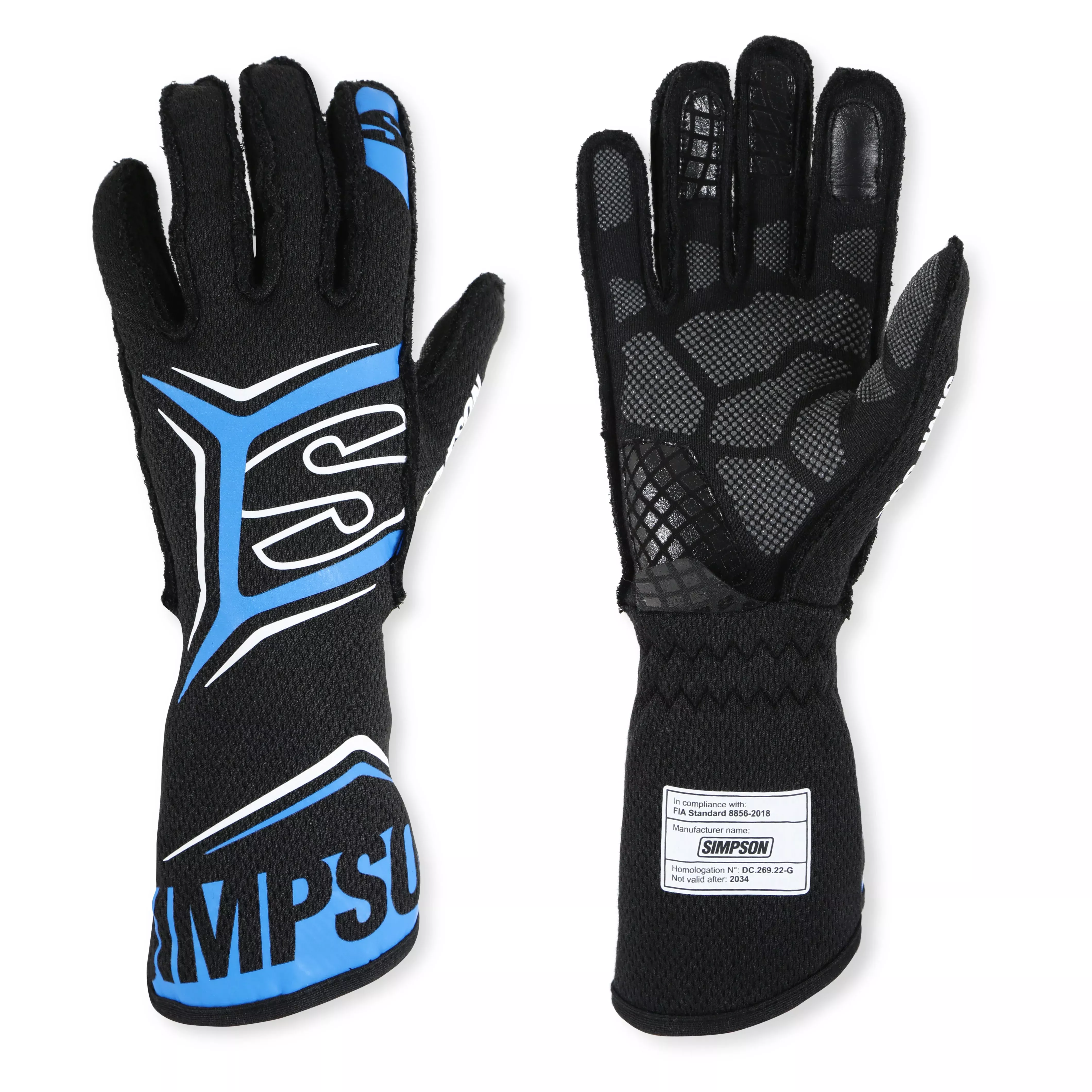 Simpson Magnata Glove - Black/Blue