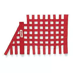 Simpson NASCAR Style Window Net - 16" x 27" Trapezoid - Red