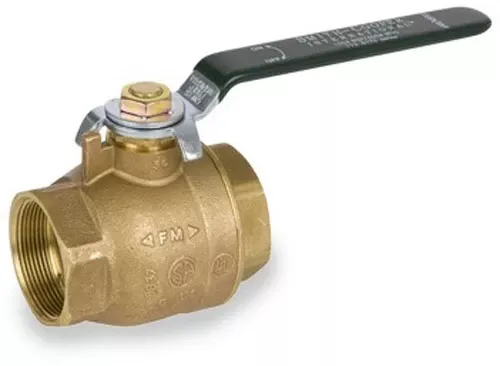 Smith Cooper 3/8 in. NPT Threaded Lead-Free Brass Ball Valve - Full Port
