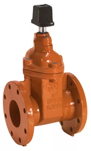 Smith Cooper Ductile Iron AWWA 250 lb. Gate Valve - Flanged - 10 in. - Op Nut