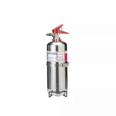 Sparco Ultra-Light Fire Extinguisher - NOVEC - 2 Liter - Polished