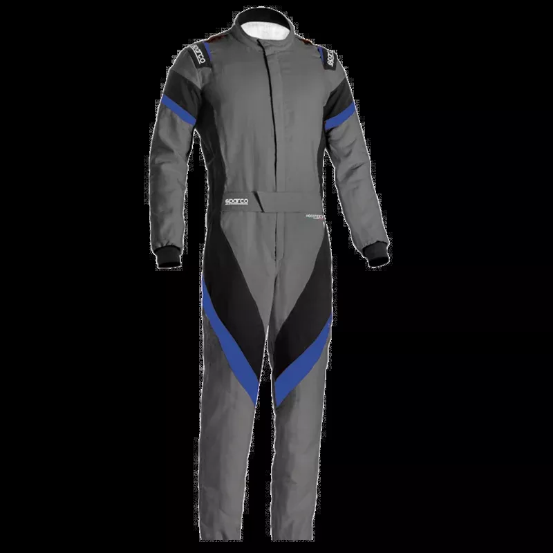 Sparco Victory 3.0 Boot Cut Suit - Gray/Blue
