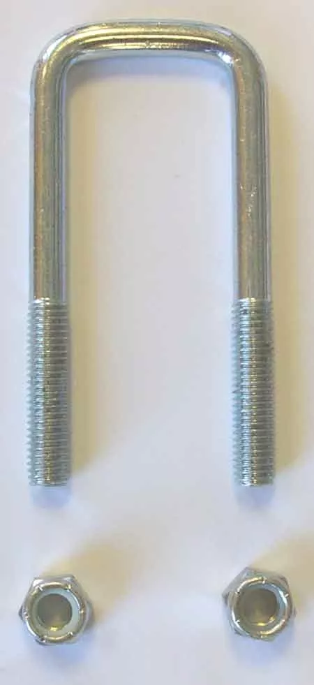 Square U-Bolt w/ Nuts – 1-7/8″ x 4-7/8″ x 1/2″