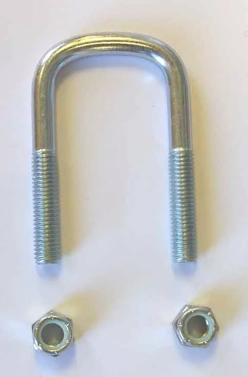 Square U-Bolt w/ Nuts – 2-1/16″ x 3-3/4″ x 1/2″