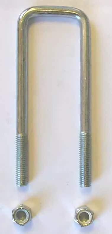 Square U-Bolt w/ Nuts – 2-1/16″ x 6-3/4″ x 1/2″