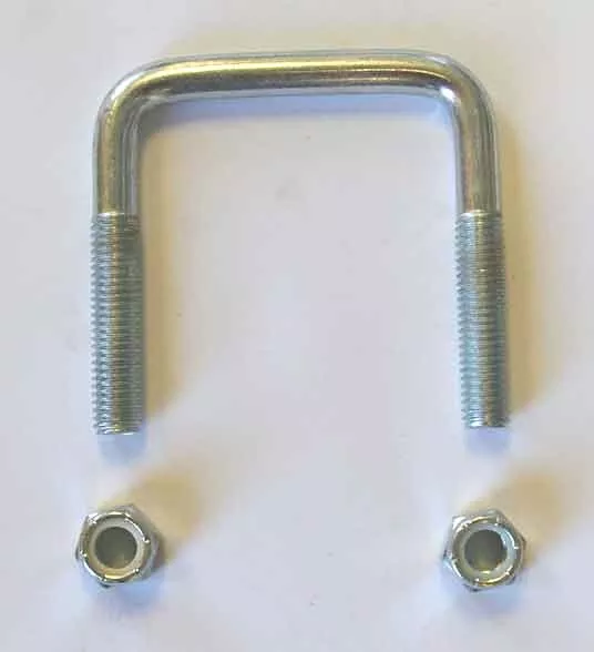 Square U-Bolt w/ Nuts – 3-1/16″ x 3-1/4″ x 1/2″