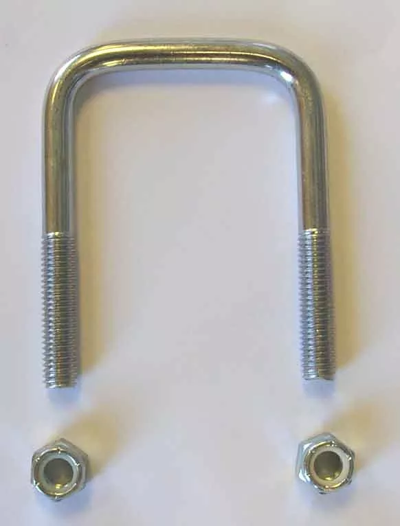 Square U-Bolt w/ Nuts – 3-1/16″ x 4-1/4″ x 1/2″