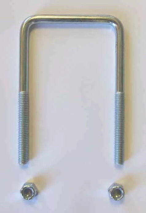 Square U-Bolt w/ Nuts – 3-1/16″ x 5″ x 3/8″