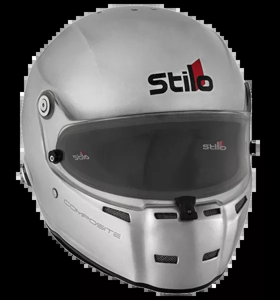 Stilo ST5 FN SA2020/FIA 8859 Composite Helmet - Silver