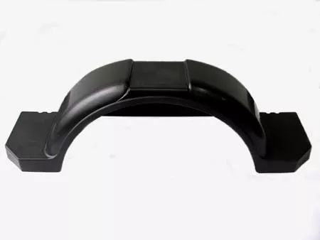 TDE – Black Plastic Step Fender – 14″ to 15″ Wheels