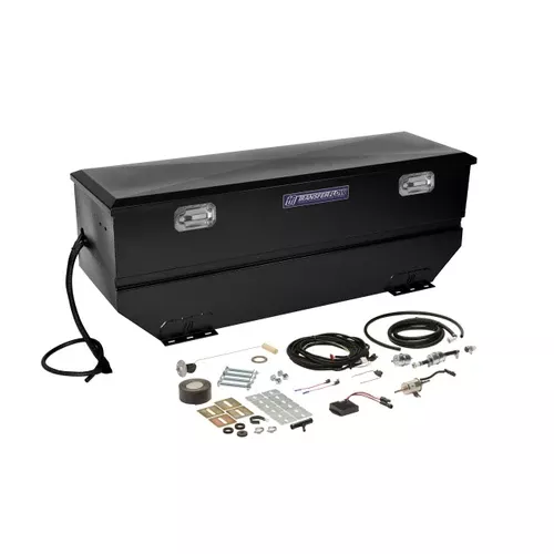TransferFlow 40 Gallon In-Bed Auxiliary Fuel Tank & Tool Combo System w/TRAX 4