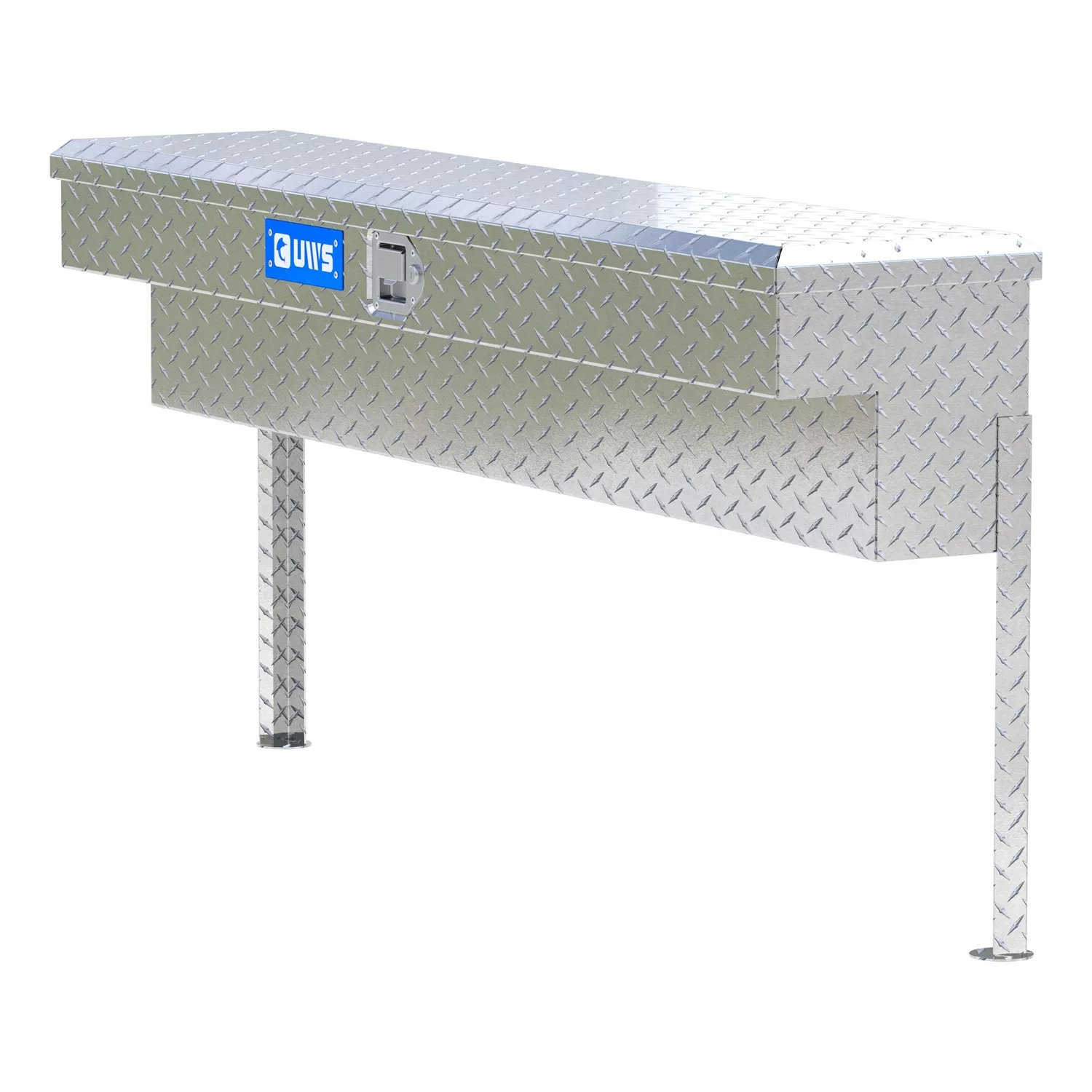 UWS EC30111 Bright Aluminum 60in. Truck Side Tool Box (Heavy Packaging)