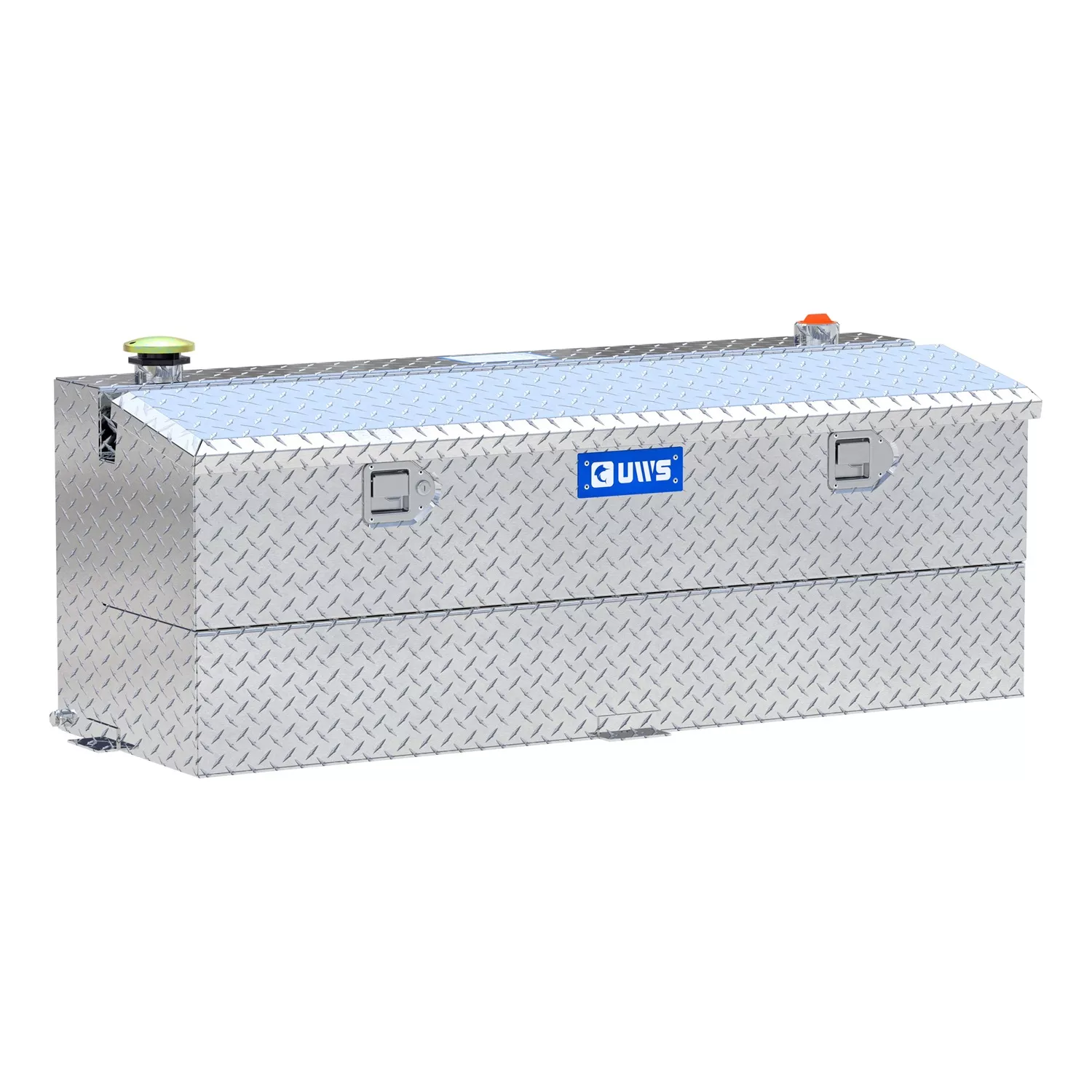 UWS TT-45-COMBO 45-Gallon Combo Bright Aluminum Transfer Tank