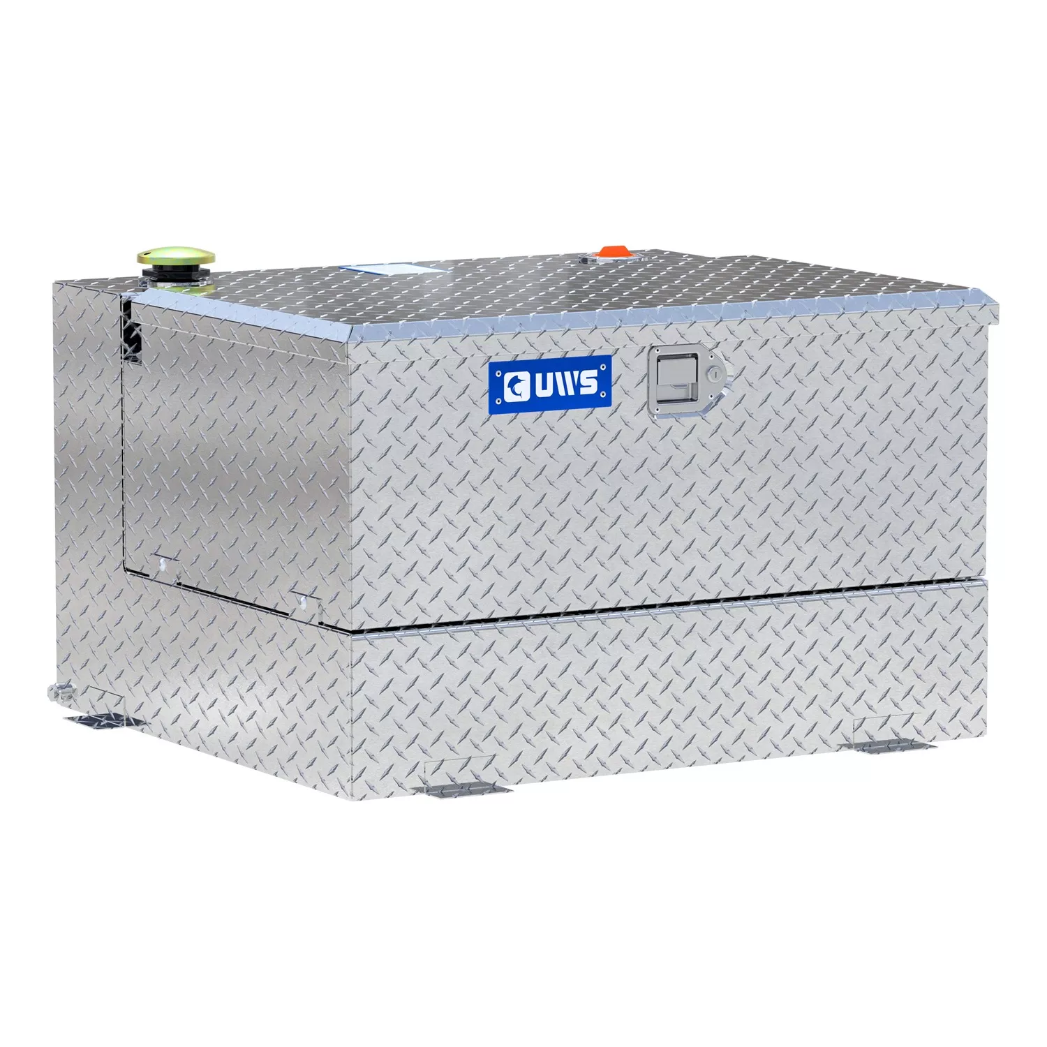 UWS TT-50-COMBO 50-Gallon Combo Bright Aluminum Transfer Tank