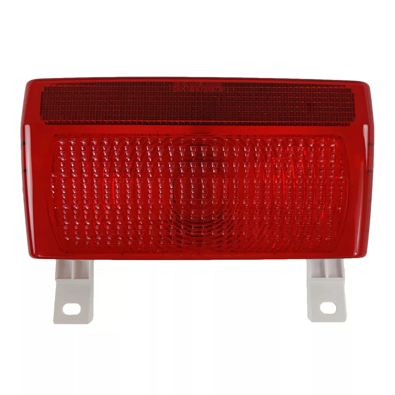 Wesbar Rectangle Tail Light Left w/ License Plate - Incandescent