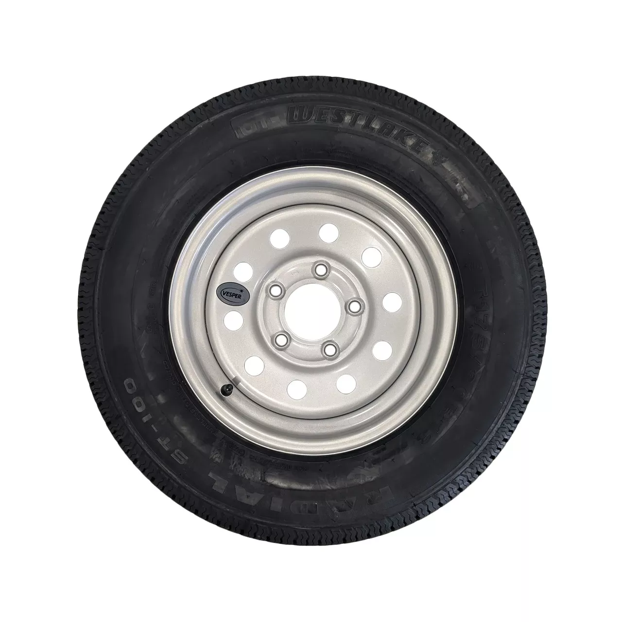 Westlake 175/80R13 Tire & Wheel Silver Modular 5x4.5 - LRC