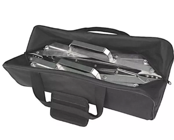 X-Chock Tire Locking Chock with Handle (2 Pack with Case)