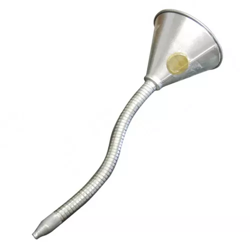 Zeeline 14 in. Galvanized Funnel Flex Spout 1 Quart